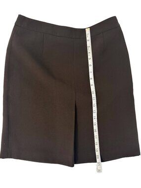 Tahari ASL Brown Petite Pencil Skirt 8P